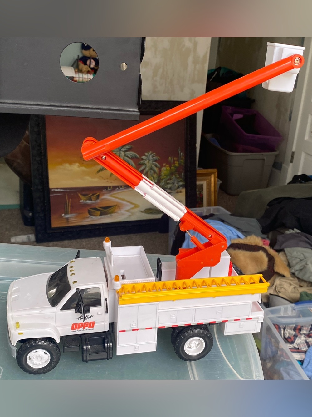 Vtg DG PRODUCTIONS Power & Utility Truck Omaha Power District EMPLOYEE EDITION